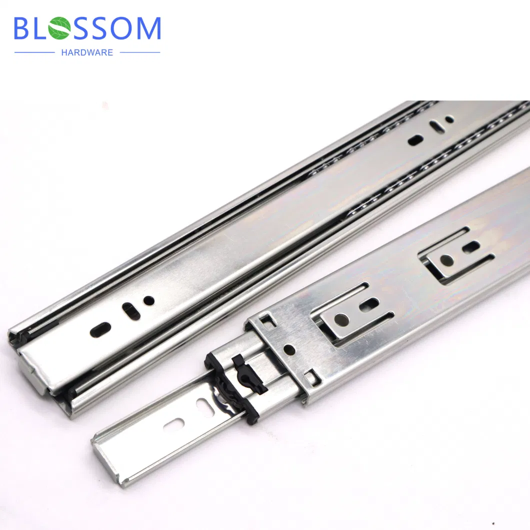 Wholesale Ball Bearing Drawer Telescope Slide Soft Closing System Drawer Slide