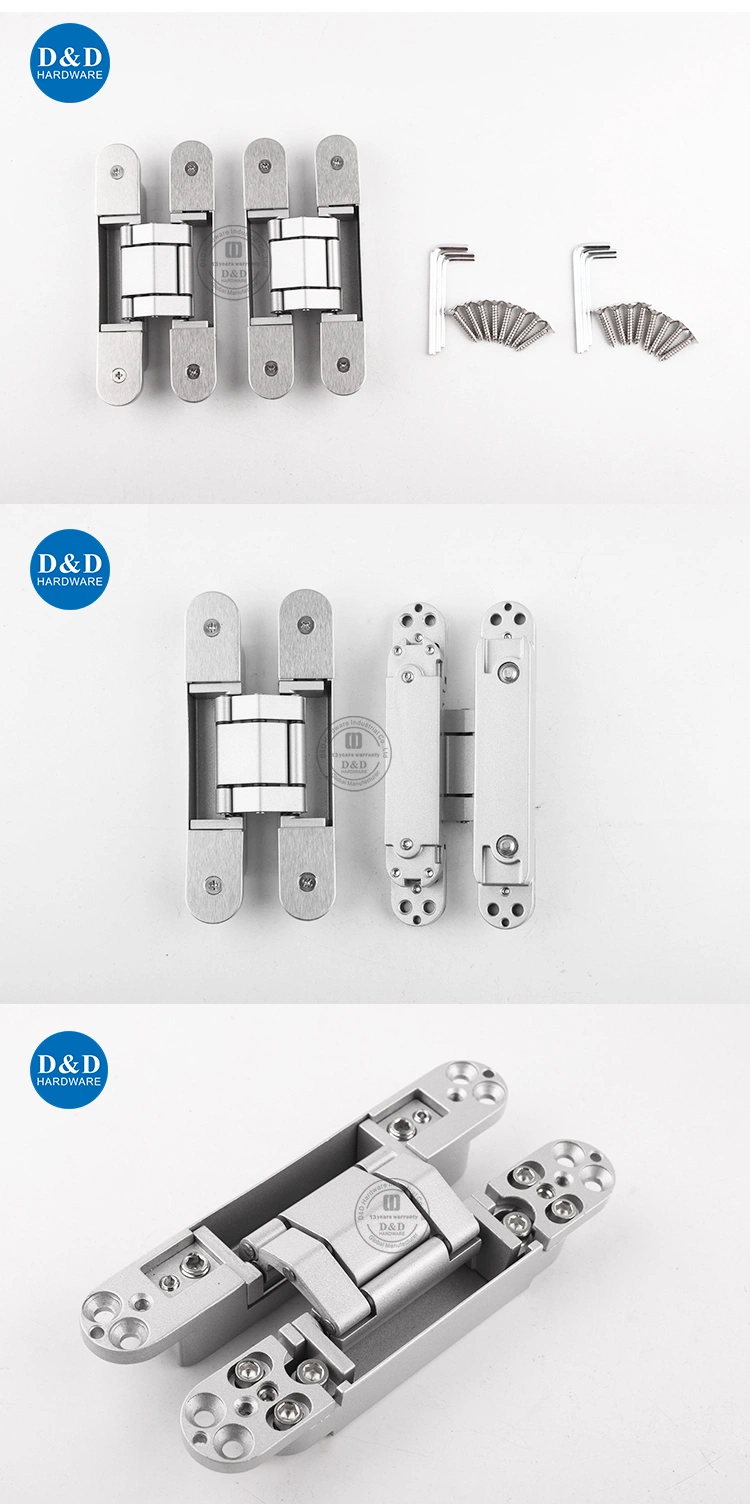 Hardware Fitting Euro 3D Adjustable Heavy Duty Concealed Invisible Hidden Door Hinge